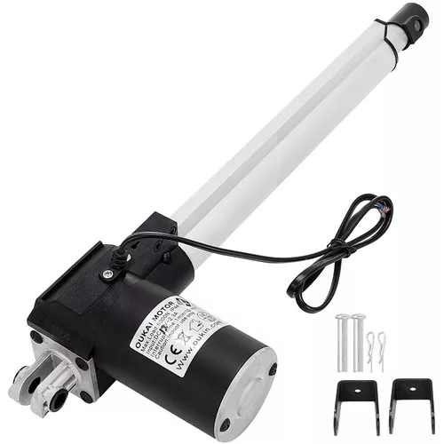 12 Inch Stroke Electric Actuators DC 12V with Mounting Bracket Heavy Duty 6000N/1320LB Actuators for Recliner TV Table Lift Massage Bed Electric Sofa