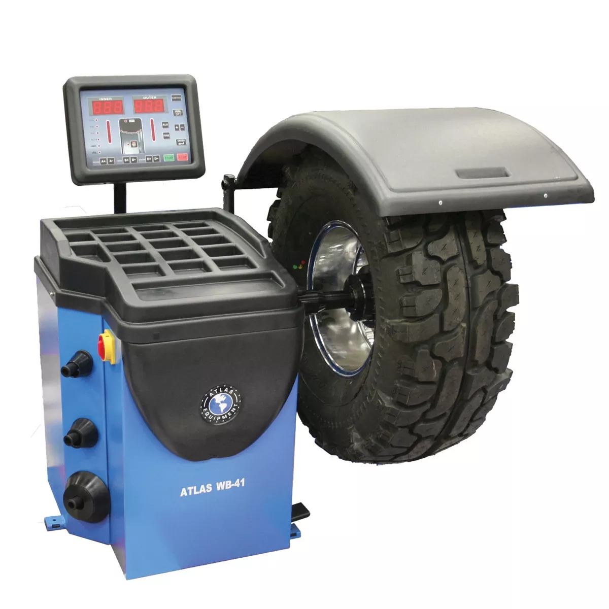Atlas Equipment WB41 - Self-Calibrating Computer Wheel Balancer