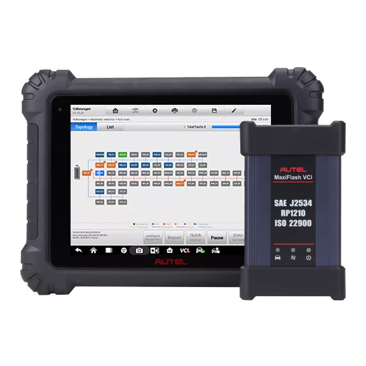 Autel MS909 - Autel MaxiSys MS909 Diagnostic Tablet with MaxiFLASH VCI