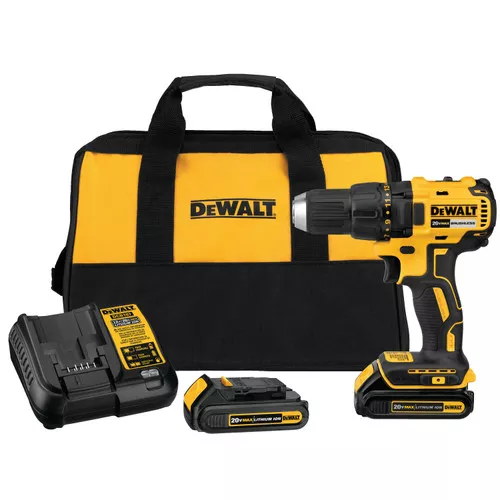 Dewalt DCD777C2 20V MAX* Compact Brushless Drill/Driver Kit