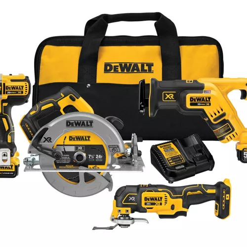 Dewalt DCK694P2 20V MAX* XR Brushless 6-Tool Combo Kit (5.0Ah)