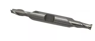 Finishing End Mill, M42 Cobalt HSS, Double End 2 Flute, 1/2" Cut Length, 1/4" Mill Dia - 54-155-7