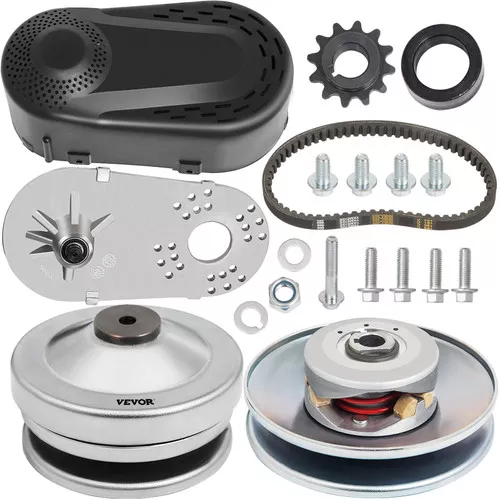Go Kart Torque Converter Kit CVT Clutch 1" 10T #40/41 12T #35 Replaces Comet TAV2Manco (Comes with 2 Sprocket 1x 12 Tooth 35 & 1x10 tooth 40/41)