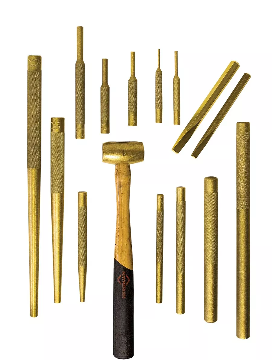 Mayhew Tools 61369 - 15 Piece Brass Kit Assortment