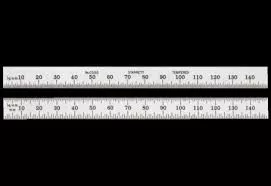 Starrett 150mm Full-Flexible Steel Rule with Millimeter Graduations, Graduations at 1/2mm One Side; mm and 1/2mm on Reverse C330-150 - 11-409-0