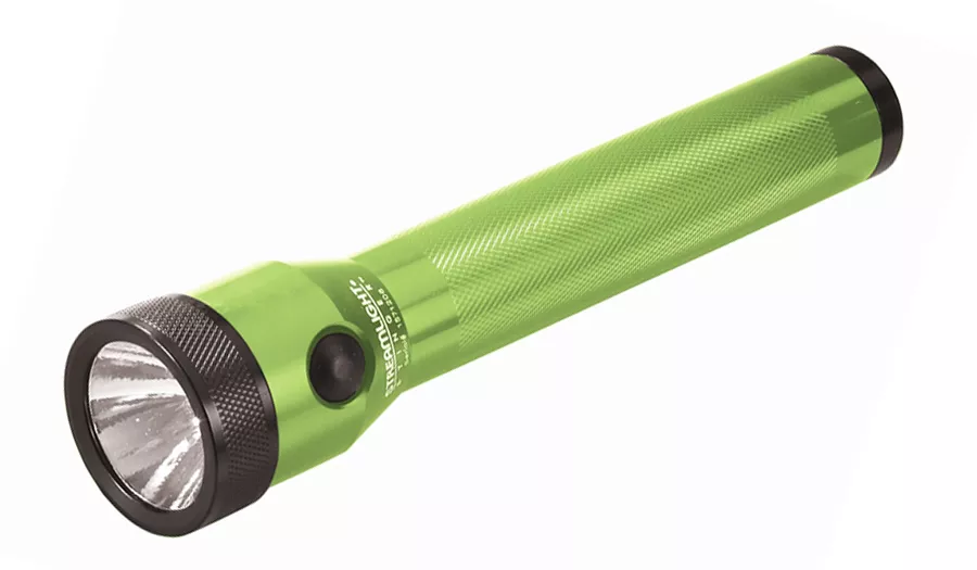 Streamlight 75196 - Stinger Lime Green Rechargeable Flashlight with AC/DC and PiggyBack Charger
