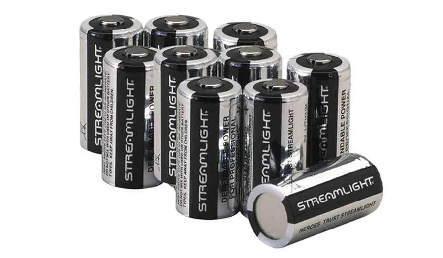 Streamlight 85179 - Streamlight Flashlight Replacement 3V CR123 Lithium Batteries