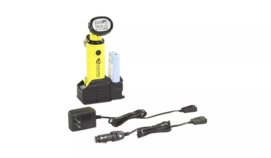Streamlight 90633 - Knucklehead Rechargeable Work Light with AC/DC PiggyBack Charger - Yellow