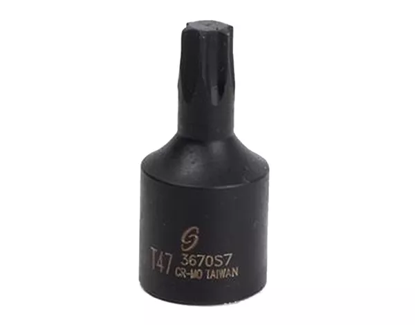 Sunex Tools 3670S7 - 3/8" Dr. T47 Internal Star Impact Socket