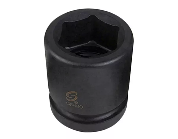 Sunex Tools 519M - 1" Drive Standard 6 Point Impact Socket - 19mm