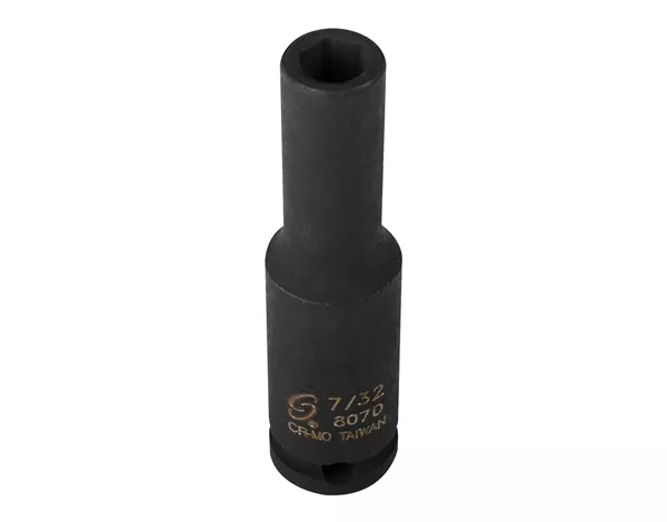 Sunex Tools 807D - 1/4" Drive 6 Point Deep Impact Socket 7/32"
