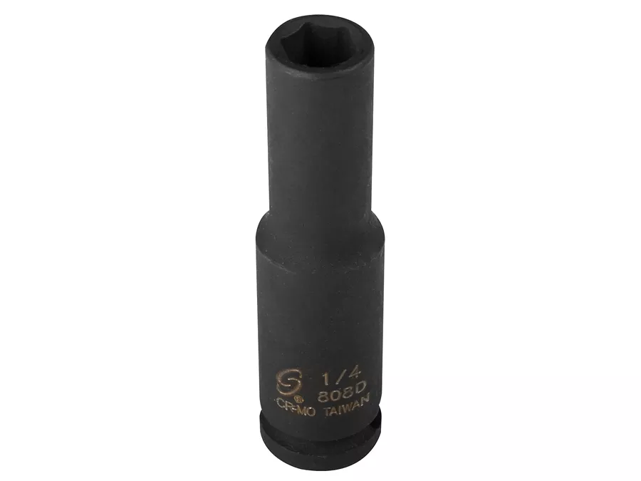 Sunex Tools 808D - 1/4" Drive 6 Point Deep Impact Socket 1/4"