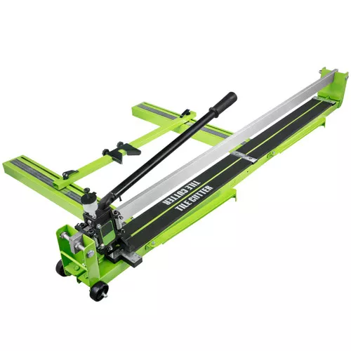 Tile Cutter 47 Inch, Manual Tile Cutter All-Steel Frame,Tile Cutting Machine w/Laser Guide and Bonus Spare Cutter,Tile Cutter Hand Tool for Precision Cutting Porcelain Ceramic Floor Tiles