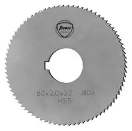 TMX Screw Slotting Saw, 2-3/4" Dia., 0.182" Face Width, 1" Hole Size, 72 Teeth - 5-745-415