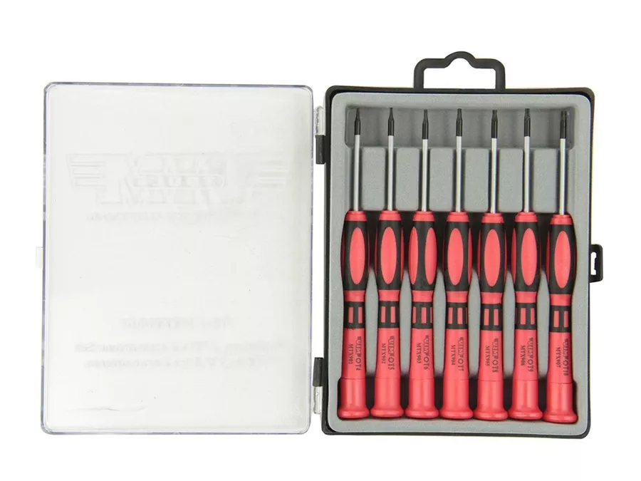 Vim Tool MSD900-7 - 7 Piece Miniature Flat and Philips Screwdriver Set