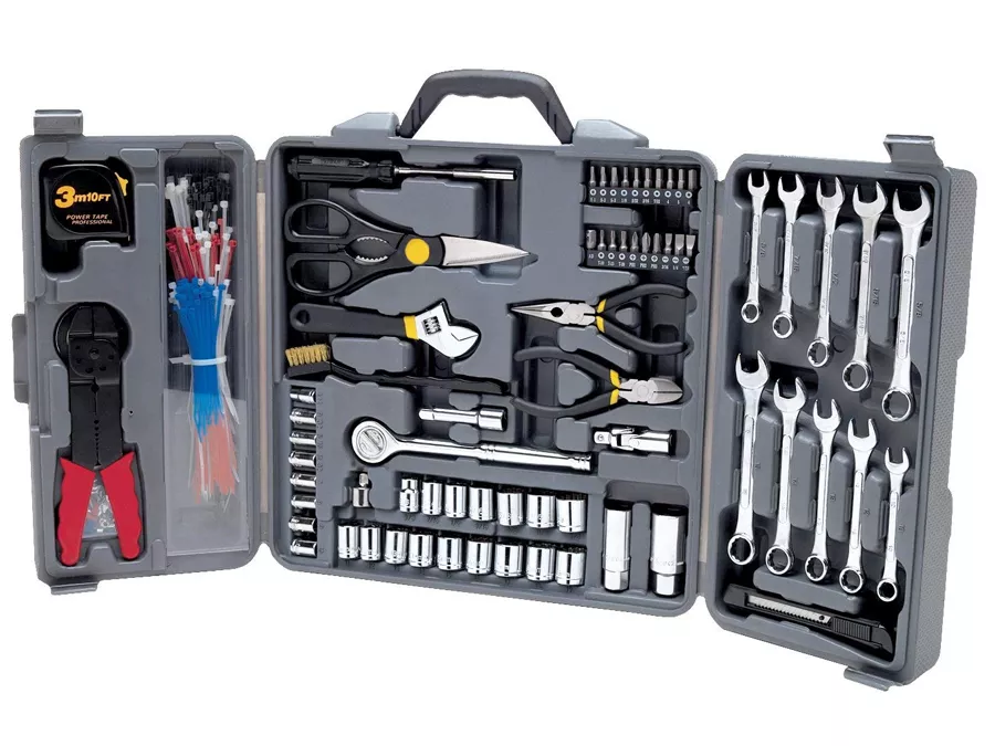 Wilmar W1519 - 265 Piece Tri-Fold with Cable Ties Tool Set