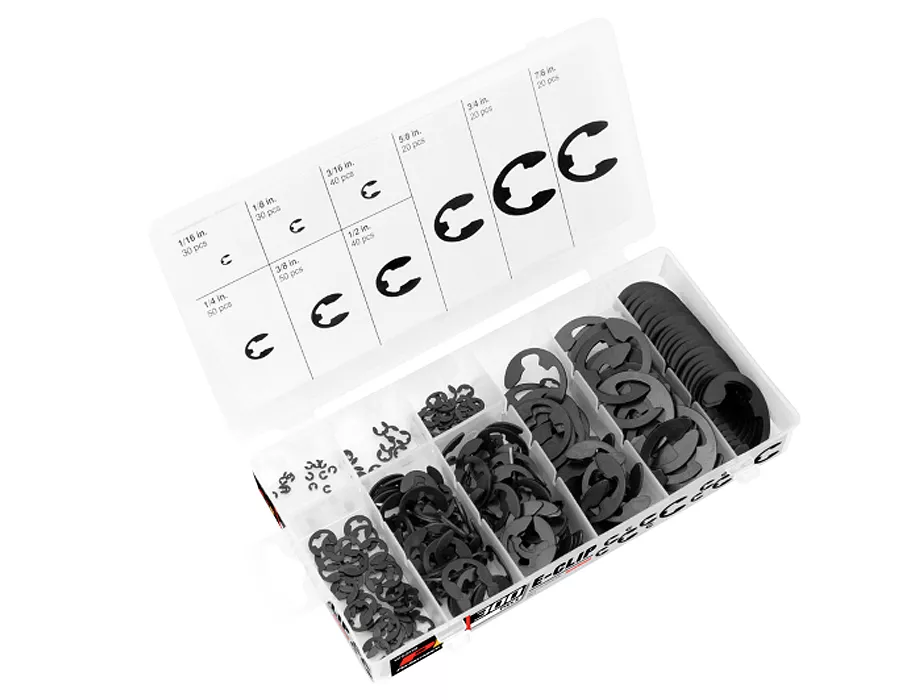 Wilmar W5208 - 300 Piece E-Clip Hardware Kit