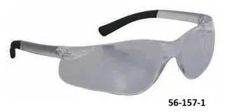 Zenon Z13 Safety Glasses, Gray Lens, Scratch Resistant, Gray Temple – 56-159-7